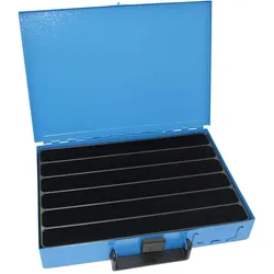 Dresselhaus, Sortimentskasten, Sortimentskasse med 6 lange rum B 33cm / H 5cm / T 23cm