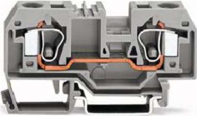 WAGO GmbH& Co. KG Bornier de dérivation 0,2-10 mm² gris 284-901 (284-901)