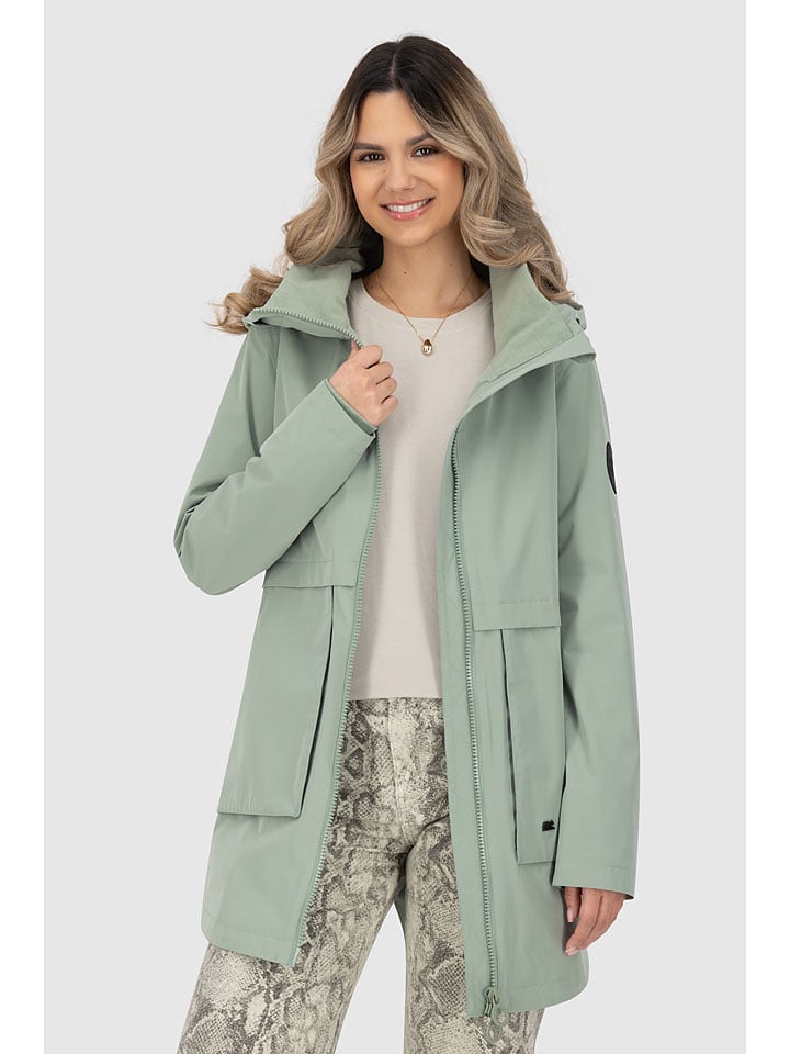 alife and kickin Parka in Mint - XXL
