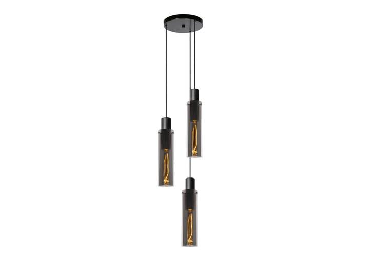 Suspension 3xe27 noir