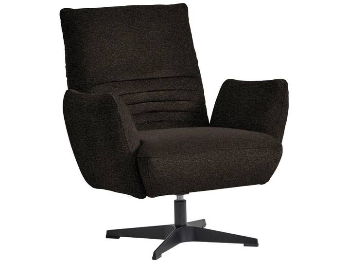 Dieter Knoll Sessel, Dunkelbraun, Metall, 60x94x86 cm, Stoffauswahl, Wohnzimmer, Sessel, Sessel