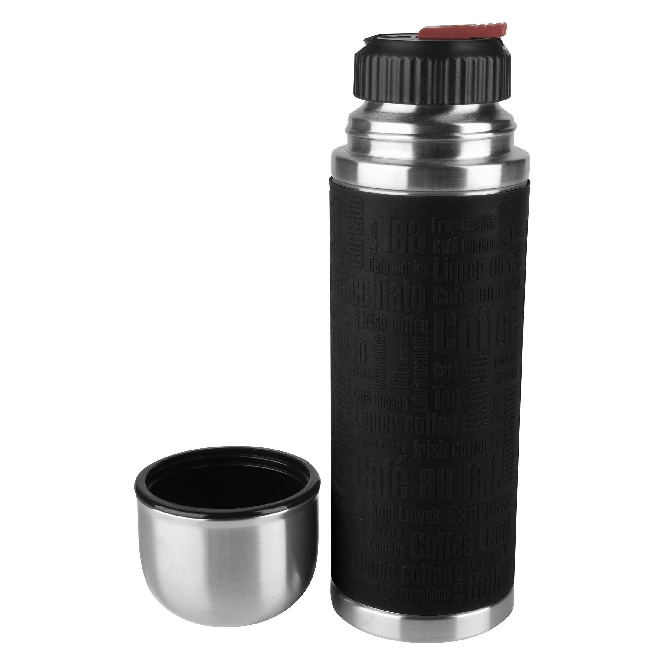Tefal K30642 Thermosflasche 0 5 l Schwarz Edelstahl (0.50 l) (K3064214)