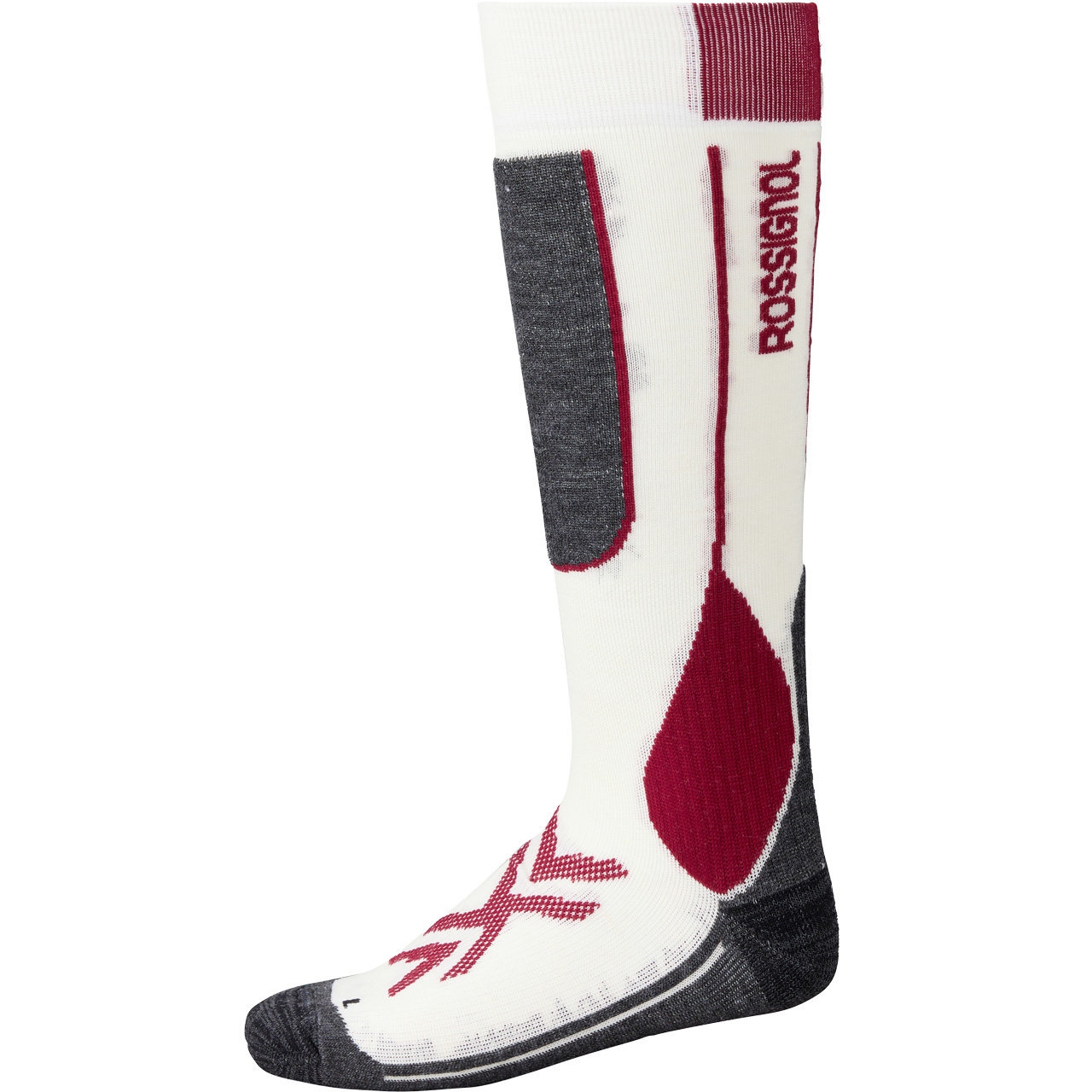 Rossignol Skiwear Skisocken ESSENTIAL white - M = 39 - 41