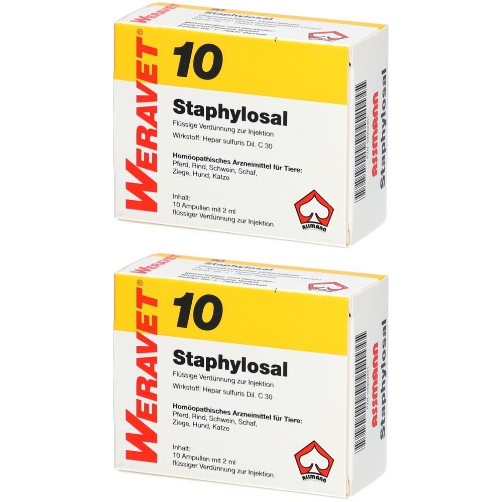Staphylosal 10 Ampullen vet. 2x 2x10x2 ml