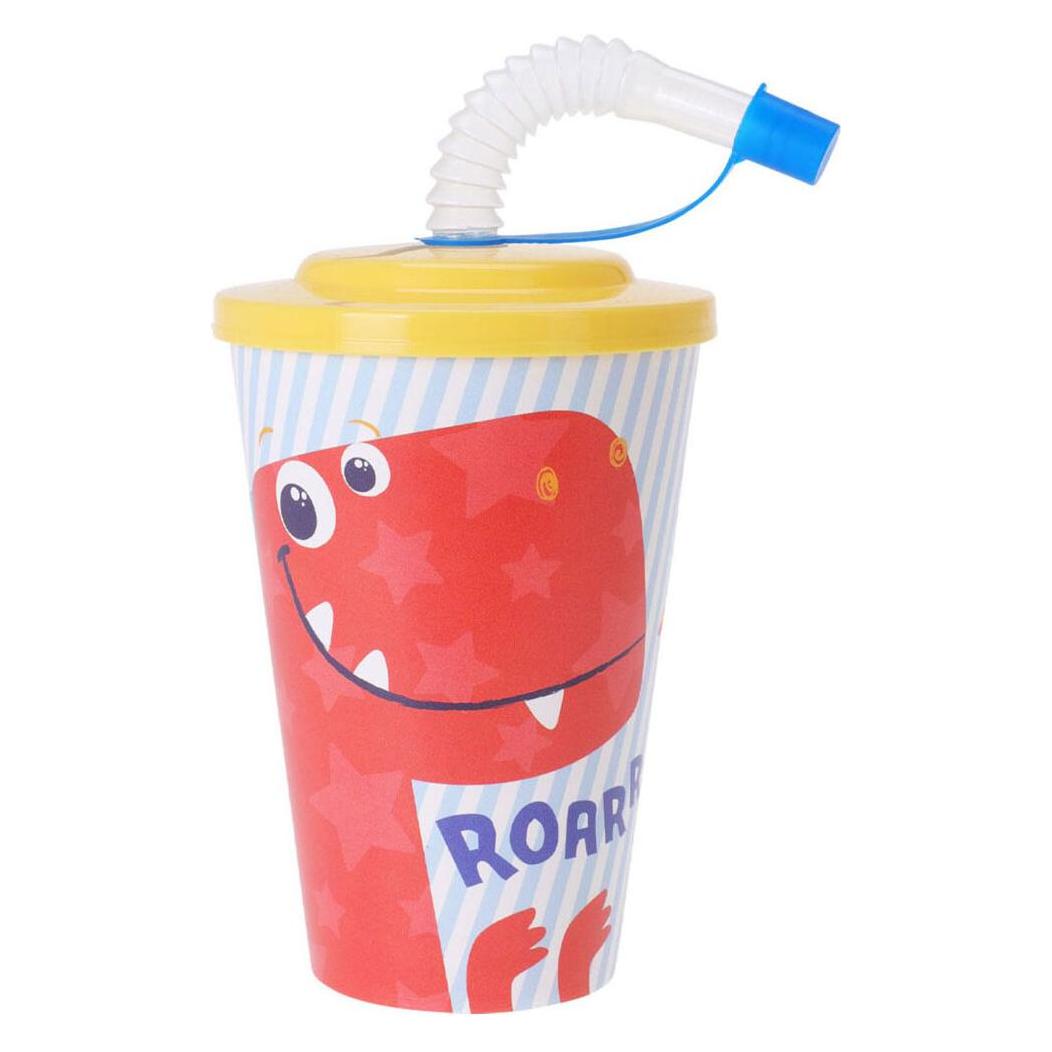 Trinkbecher mit Strohhalm (54209501)