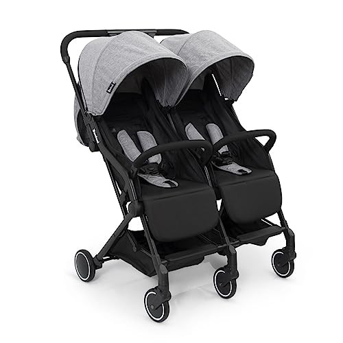 Baninni Adige tweelingkinderwagen - Grijs