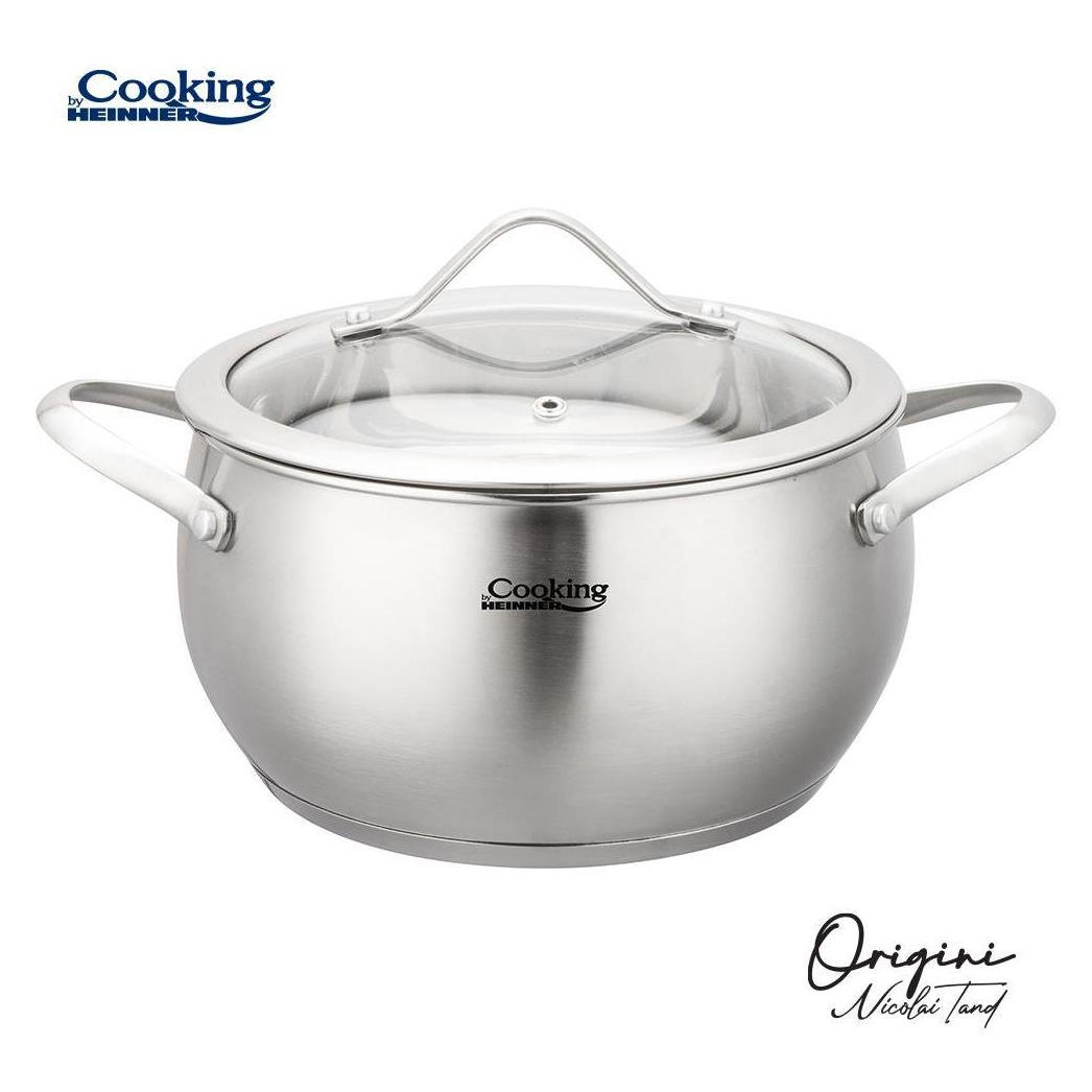 Cooking by Heinner HR-RW-T033 (Kochtopf, Edelstahl, 20 x 11 cm) (HR-RW-T033)