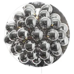 By Rydens Gross Wandl. Ø60cm rauchgrau Wandleuchte