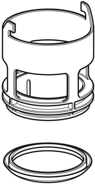 Bassin, zu Geberit 242269001 Unterputzspülkasten UP 8 cm