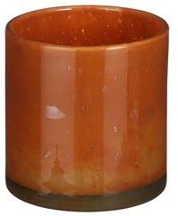 BIDK Home "Sm. Estelle Glass Vase Brown 7.25""H - A - A"