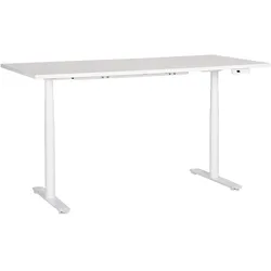 SCHREIBTISCH weiß 180/80 cm elektrisch höhenverstellbar Destin IV