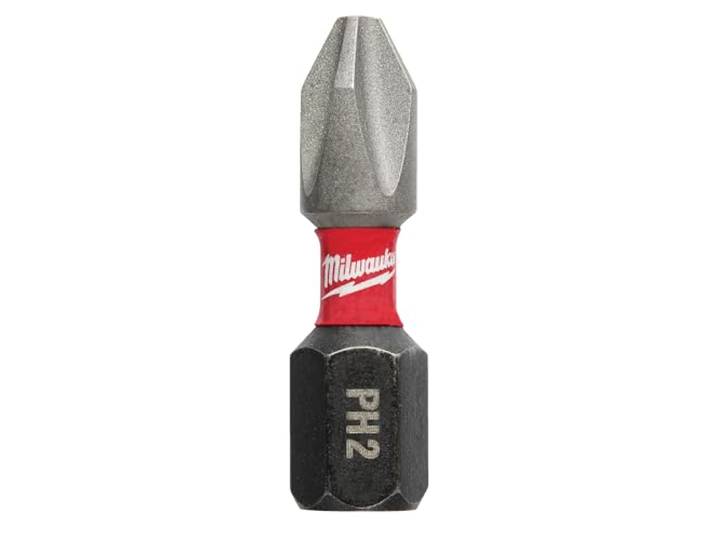 Milwaukee PH2 Shockwave Gen II bit, 25 mm, 1 stuk, 4932430852