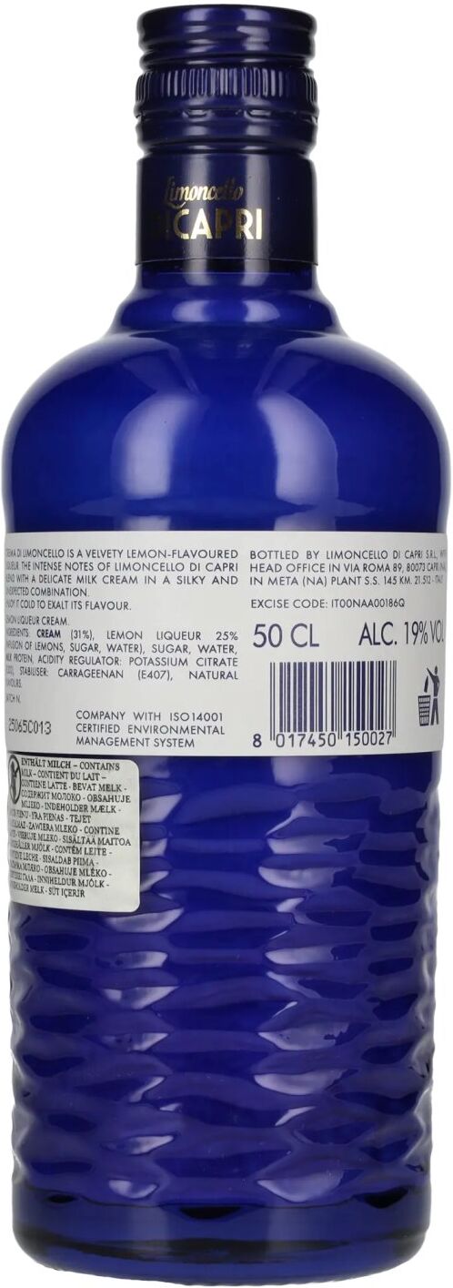 Limoncello DICAPRI CREMA AL LIMONCELLO 19% Vol. 0,5l