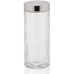 kela Vorratsglas BERA 2.1L – Rundes Glas mit Edelstahl & Deckel