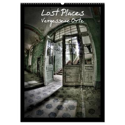 Lost Places Vergessene Orte (Wandkalender 2026 DIN A2 hoch), CALVENDO Monatskalender