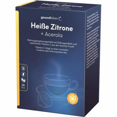 Alliance Healthcare Deutschland GmbH GESUND LEBEN heiße Zitrone+Acerola Pulver 20 St 01949516