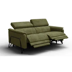 RELAXSOFA RODEN 3-Sitzer, olive