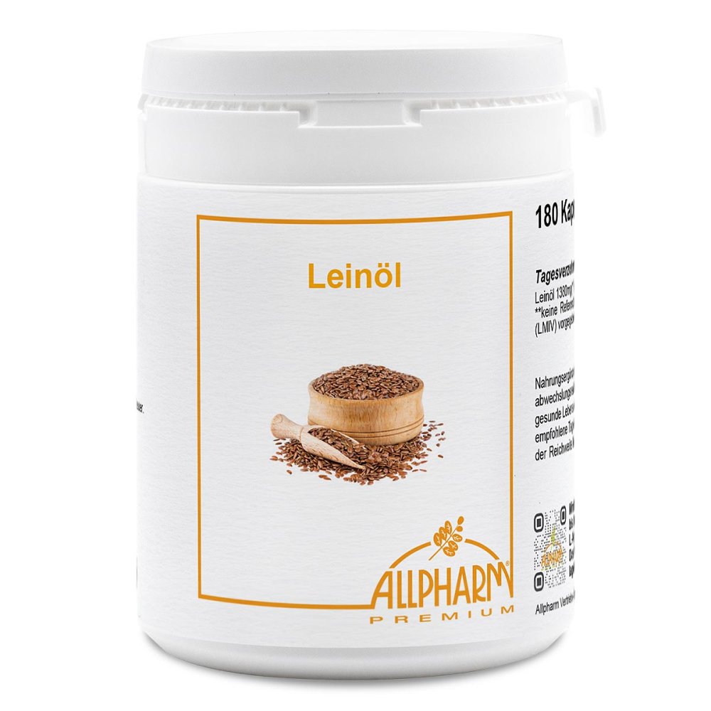 ALLPHARM Vertriebs GmbH Leinöl Kapseln 03716733