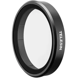 Telesin 4-pack CPL+ND8/16/32 lens filter kit for DJI Osmo Action 3/4 (AGC version), Action Cam Zubehör, Schwarz, Transparent, Grau