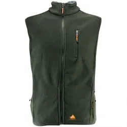 Alpenheat Beheizte Weste Fire-Fleece Herren, beheizt (Olivgrün), 2XL