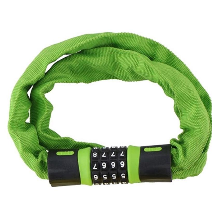 Dunlop Chain Bike Lock (Green) (5907731989145)