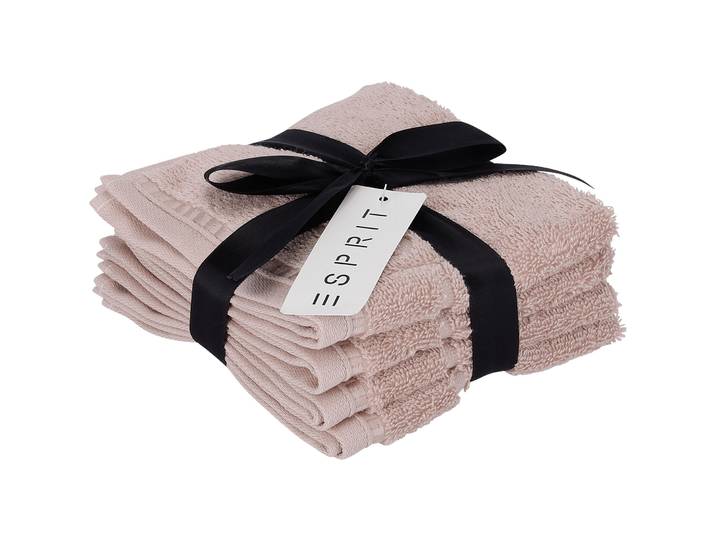 Esprit Lavette Daily Solid rosa Baumwolle B 30 T 30 cm - Lavette