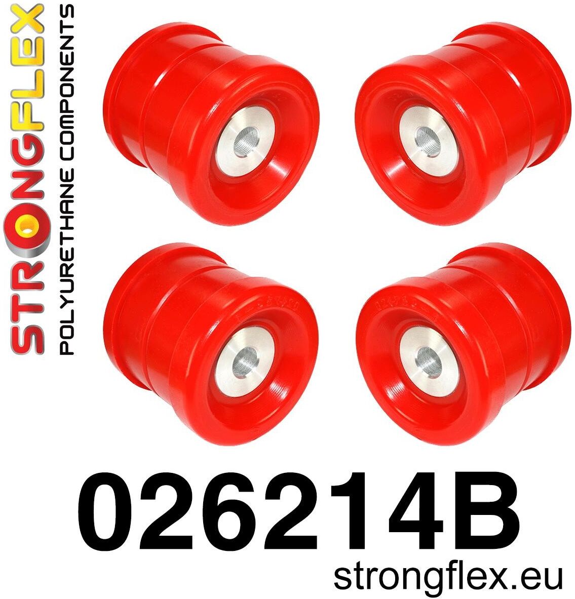 STRONGFLEX SILENTBLOCK Audi A6 C6 04-11 Quattro & Allroad KIT DE CASQUILLO DE SUB