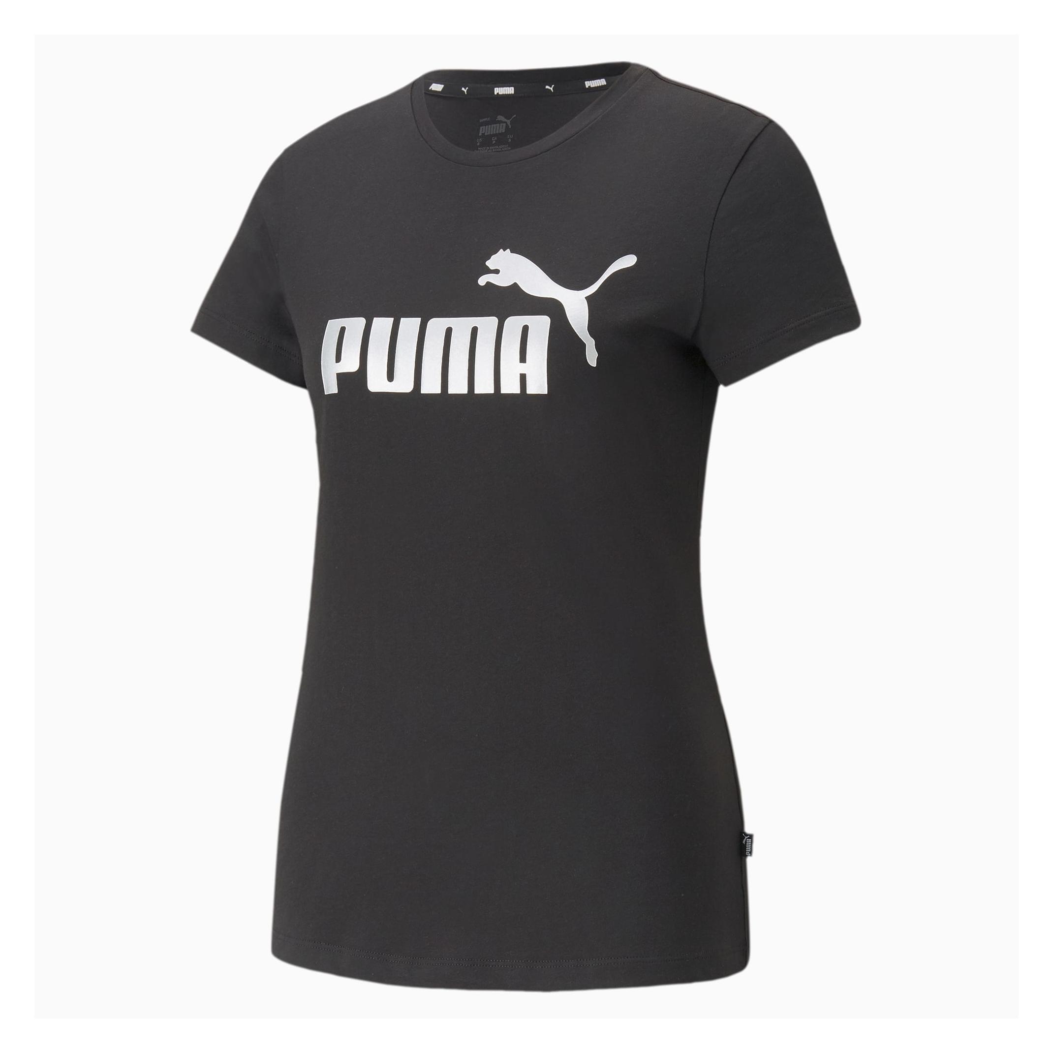 Puma ESS+ Metallic Logo Tee (S) (848303_51)