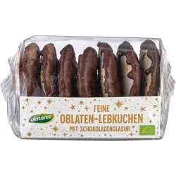 dennree Feine Oblaten-Lebkuchen schokoliert bio