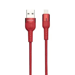 Borofone Starlight - Verbindungs- Kabel USB-Lightning 1,2 m (rot)