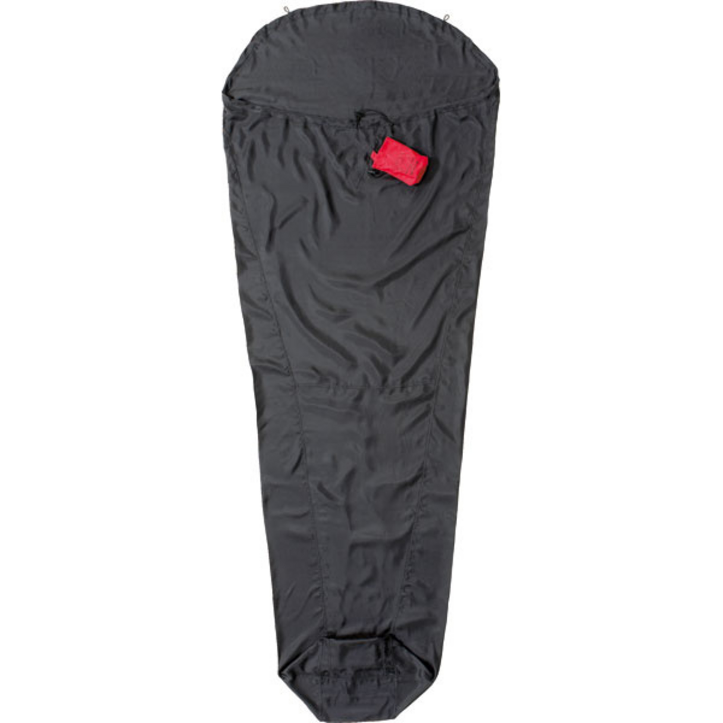 Cocoon MummyLiner Expedition Silk Schlafsack Hüttenschlafsäcke & Inlets schwarz Größe max. 200cm Camping Hautfreundlich