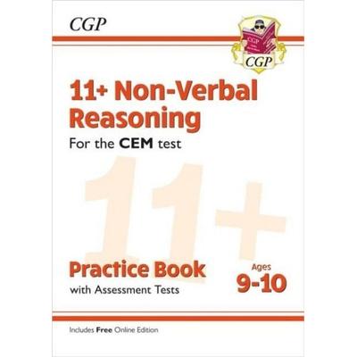 11+ CEM Non-Verbal Reasoning Practice Book & Assessment Tests - Ages 9-10 (with Online Edition), Taschenbuch von Cgp Books, CGP Books,