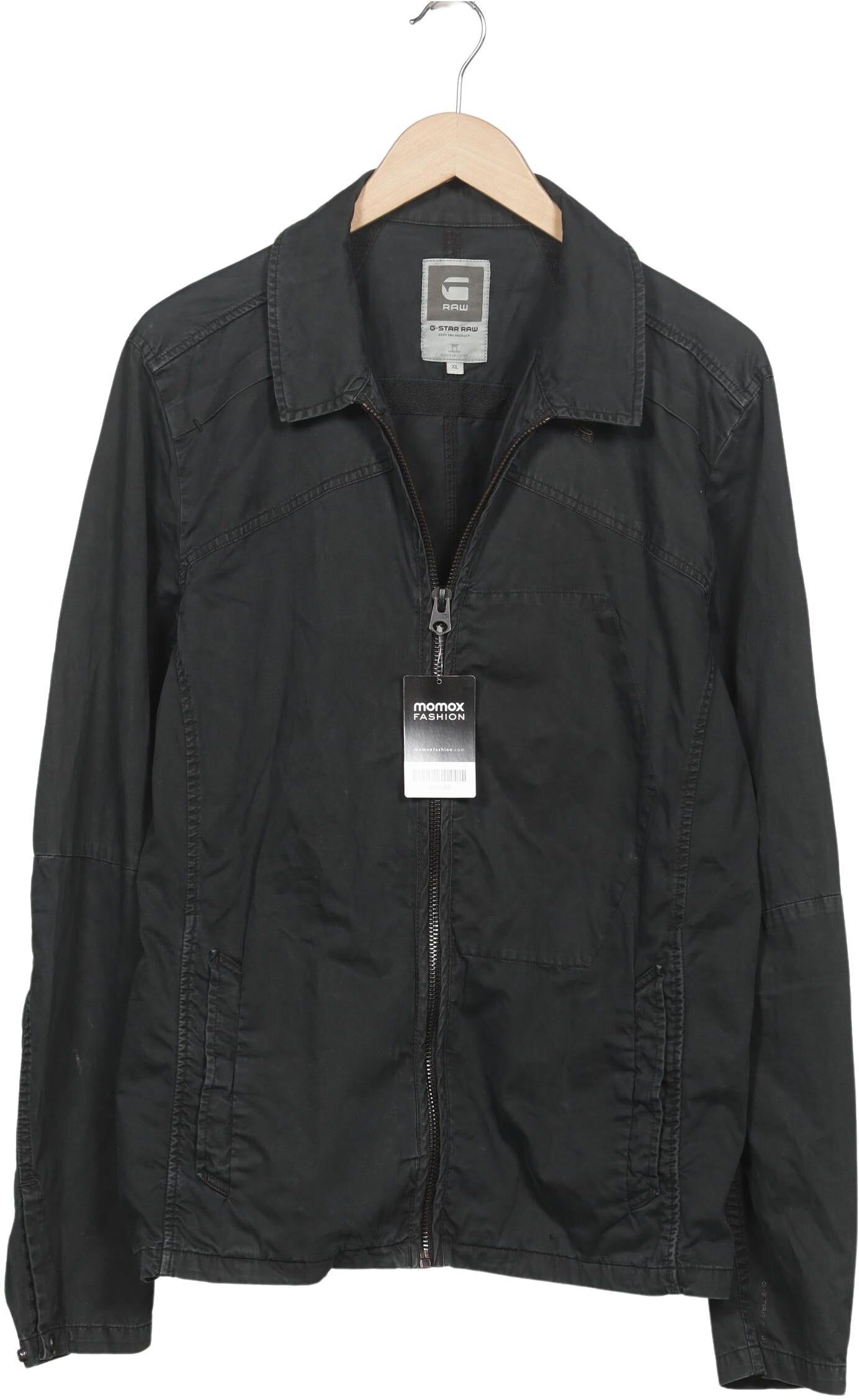 G Star RAW Herren Jacke, Schwarz, Gr. XL, Baumwolle - Second Hand