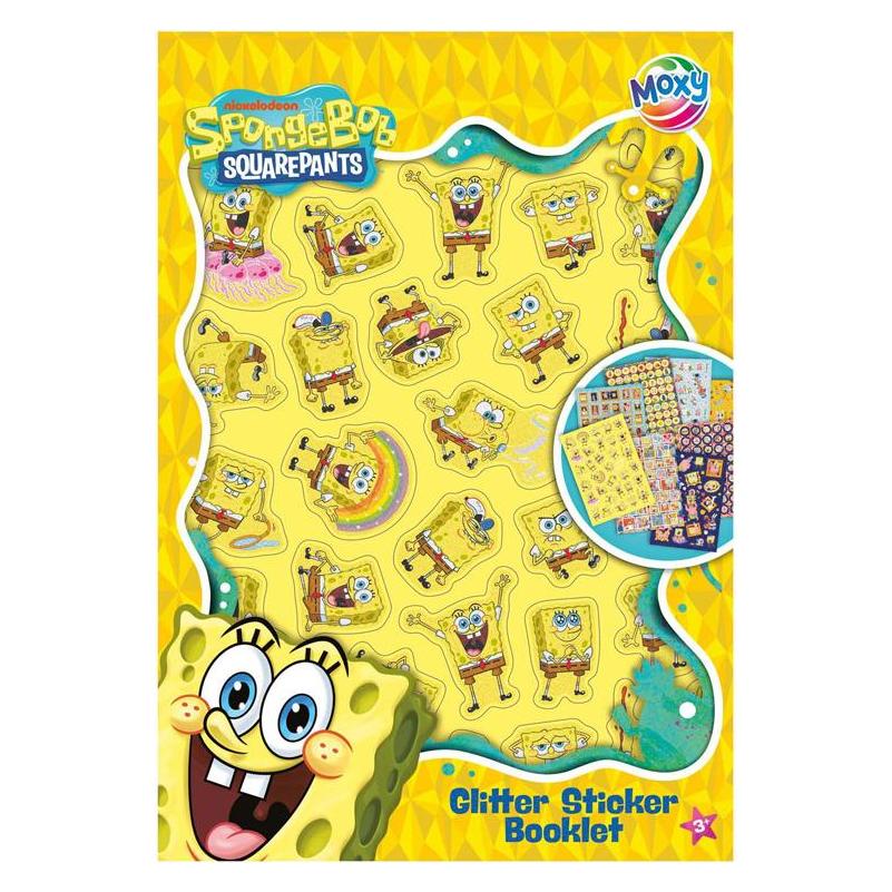 Z-Design CCG naklejki brokat Spongebob A5 8ark.168301 71647 (8 Sticker) (65530834)