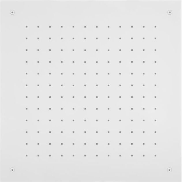 Herzbach Deep White Kopfbrause 23.650000.2.07 500 mm, zum Deckeneinbau, grau matt