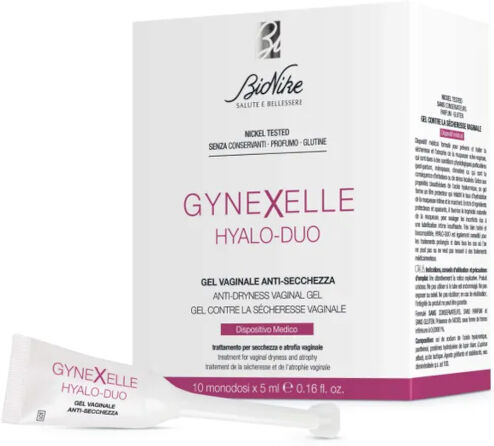 Bionike Gynexelle Hyalo-Duo Gel Vaginale Anti-Secchezza 10 Monodose
