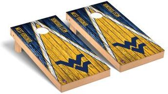 Skip's Garage West Virginia Mountaineers 2x4 Pro Cornhole Boards - V8