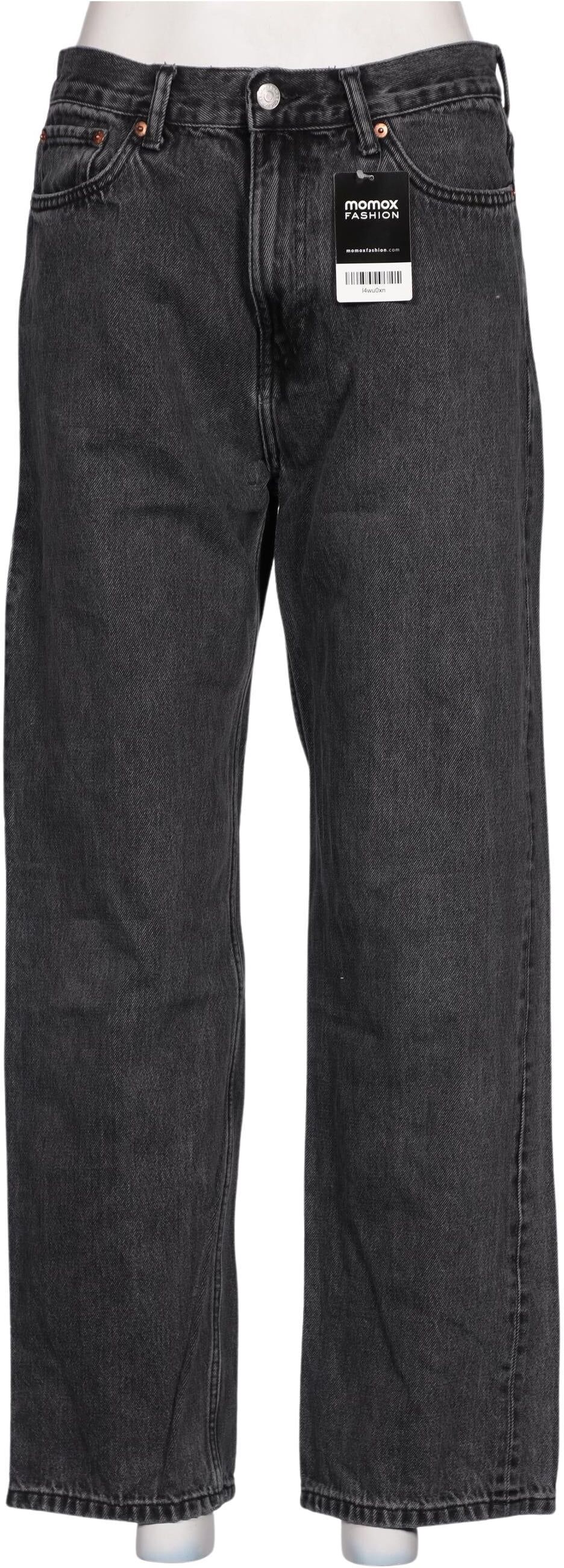 Weekday Damen Jeans, Grau, Gr. W29, Baumwolle - Second Hand