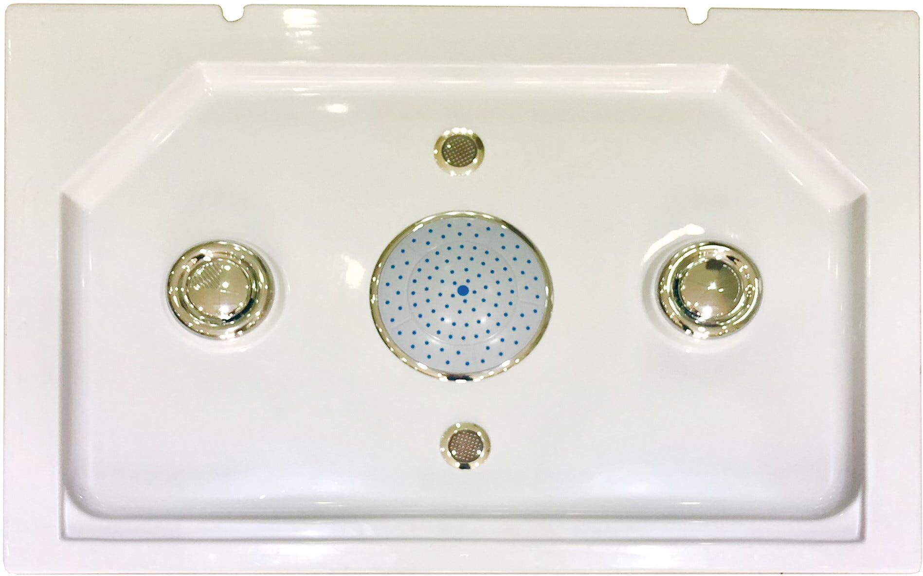 Tecnomat TETTO E PARTI ELETTRICHE PER CABINA IDRO NEPTIS RETTANGOLARE 80x120 cm (LxP)
