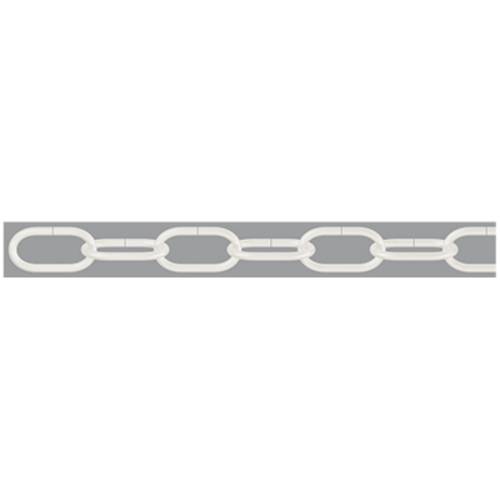 dörner + helmer 153528 Zierkette Weiß Stahl 10m