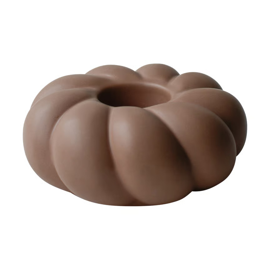 DBKD Twine waxinelichtjeshouder Nougat Ø14 cm