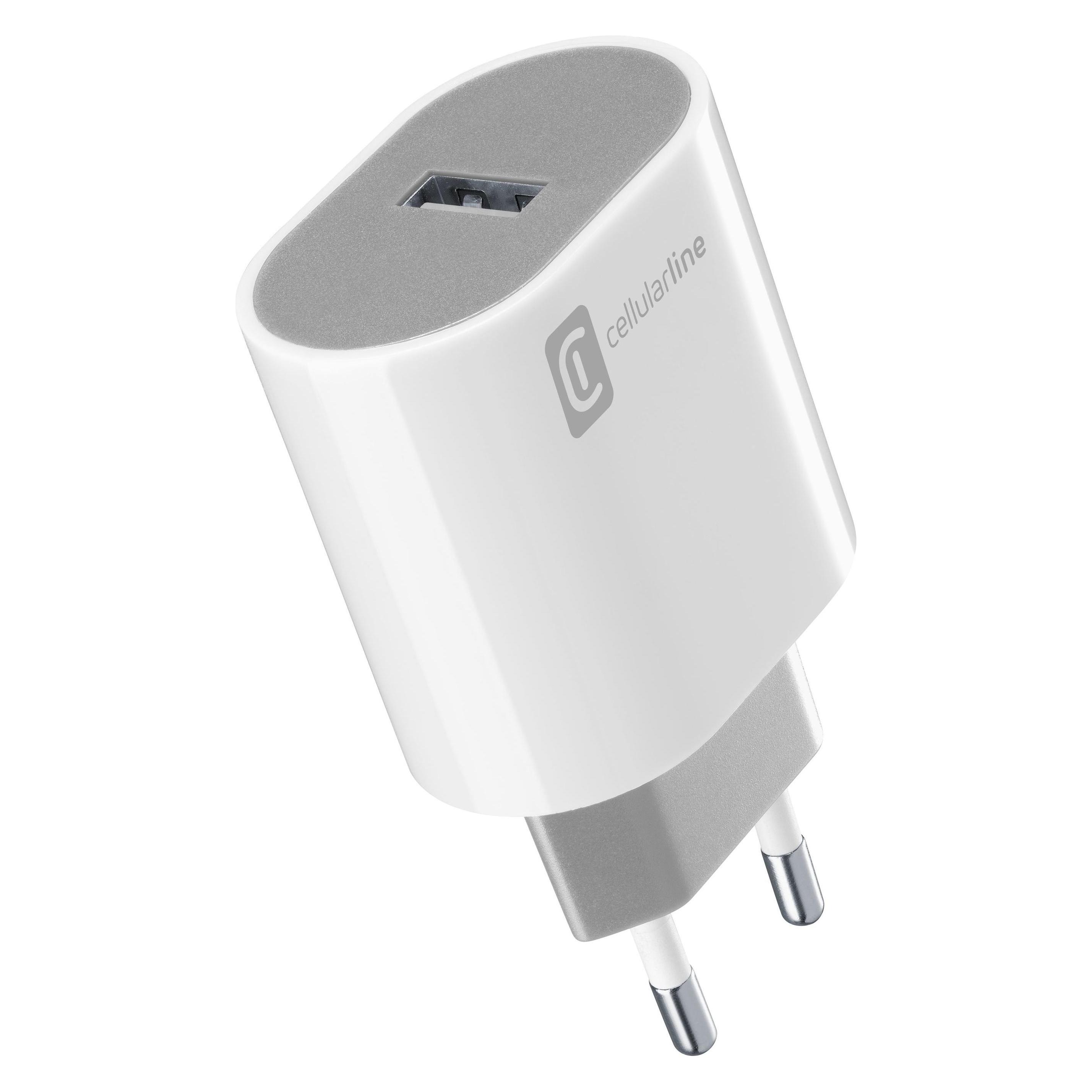 Cellularline Style Color (12 W, 1 Port) (ACHUSBSMART12WW)