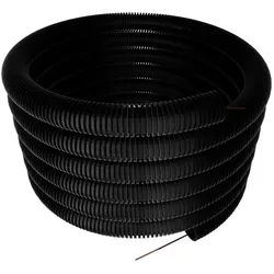 Wellrohr mit Zugdraht Wellschlauch Isolierrohr 750N 25m Ø32mm Ø40mm Ø50mm FEPMPF40