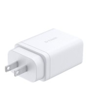 D-Link Netzteil GaN 65 Watt 5 A PD 3.0 QC 4.0 3 Ausgabeanschlussstellen 2 x USB-C USB Typ A Ladegerät (DCP-651)