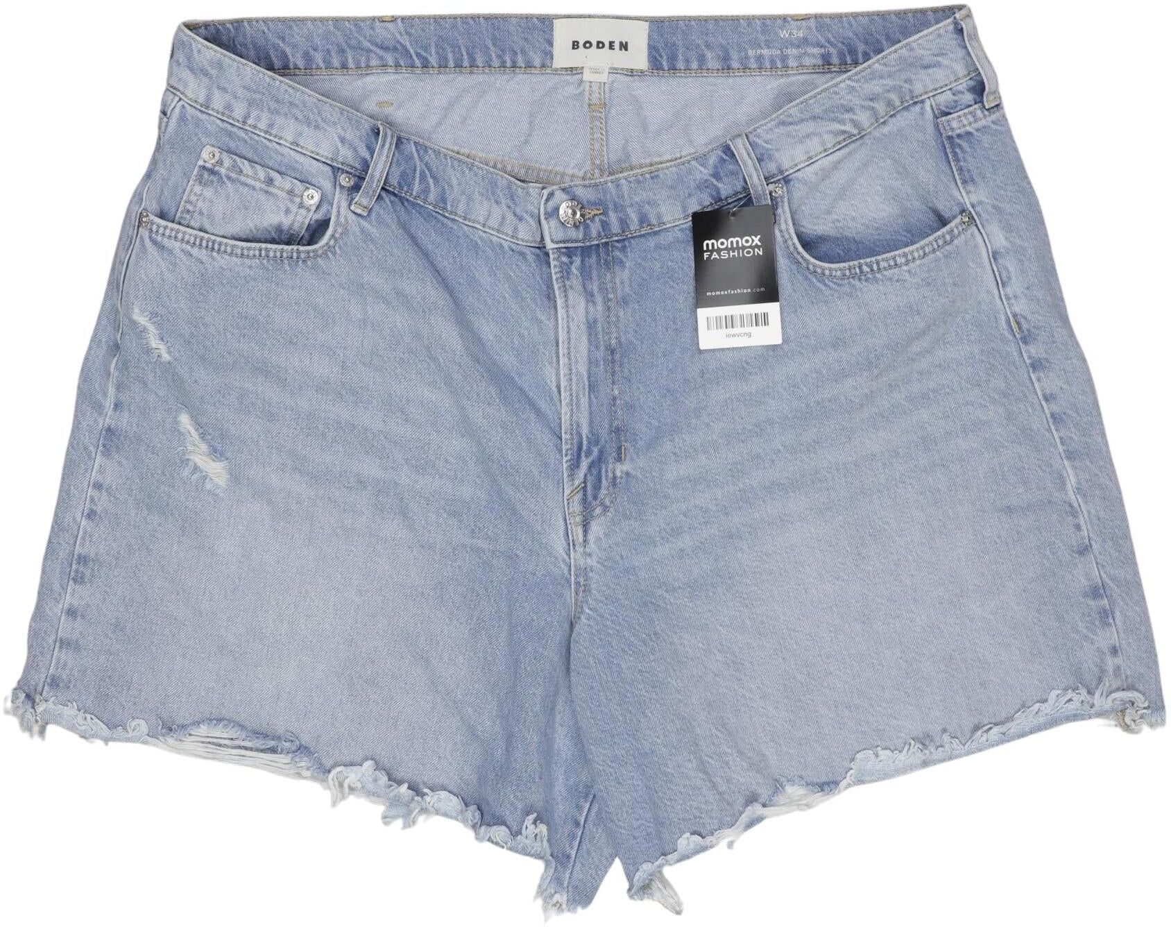 Boden Damen Shorts, Hellblau, Gr. W42, Baumwolle - Second Hand