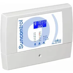 OKU Suncontrol: Differenztemperaturregler komplett mit 2 Fühlern