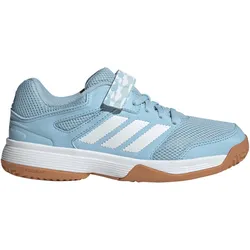 adidas Speedcourt Hallenschuhe Kinder KK2079 - clear sky/cloud white/clear mint 38 2/3