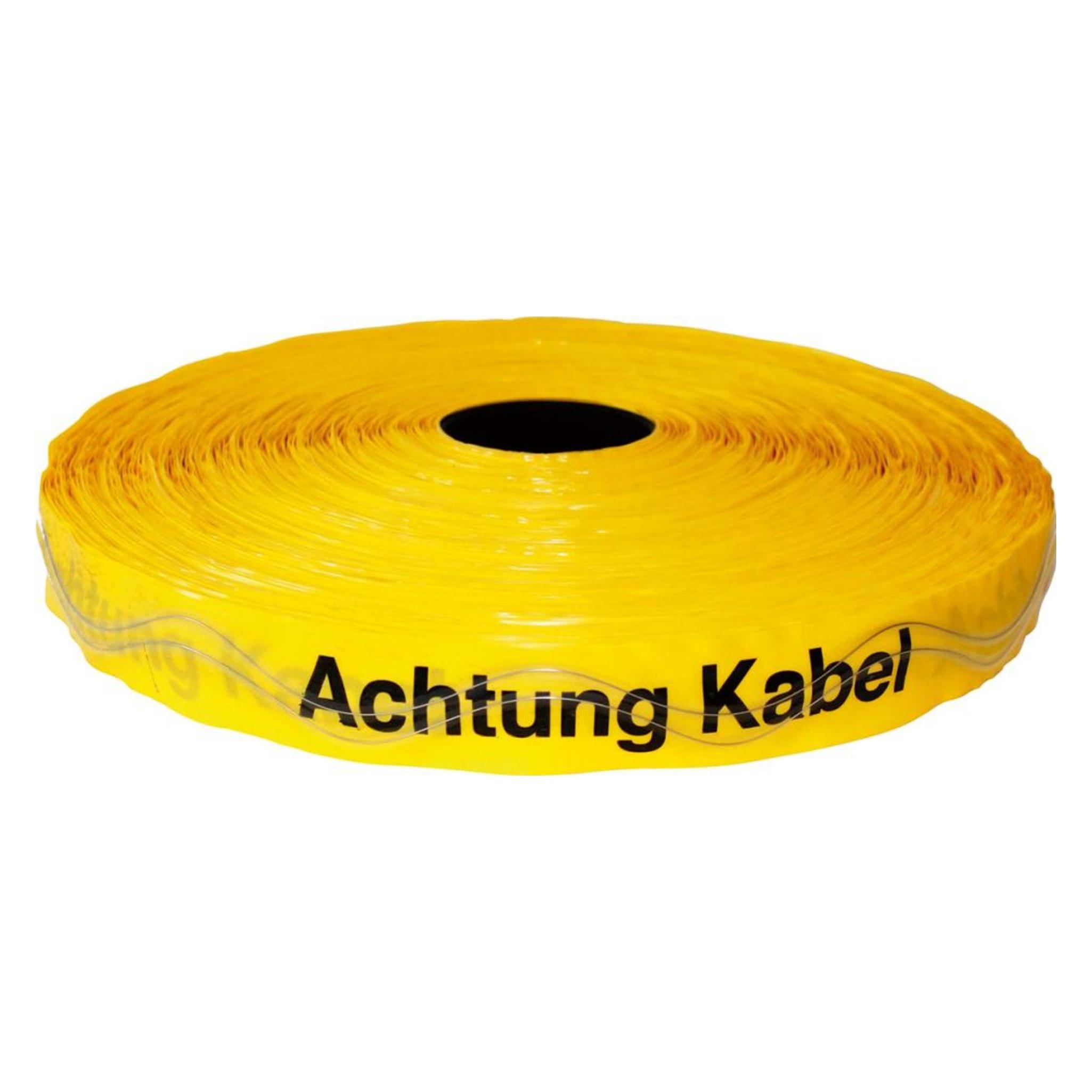 NoName Ortungsband 250m Achtung Kabel gelb (4022153610284)