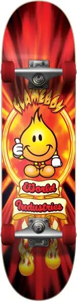 Skateboard Komplettboard World Industries Flameboy V2 (7.0" - Rot)