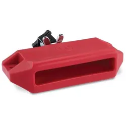 Latin Percussion LP LP 1207 Jam Block mit Schlagzeugstöcke (Perkussion), Perkussion, Rot